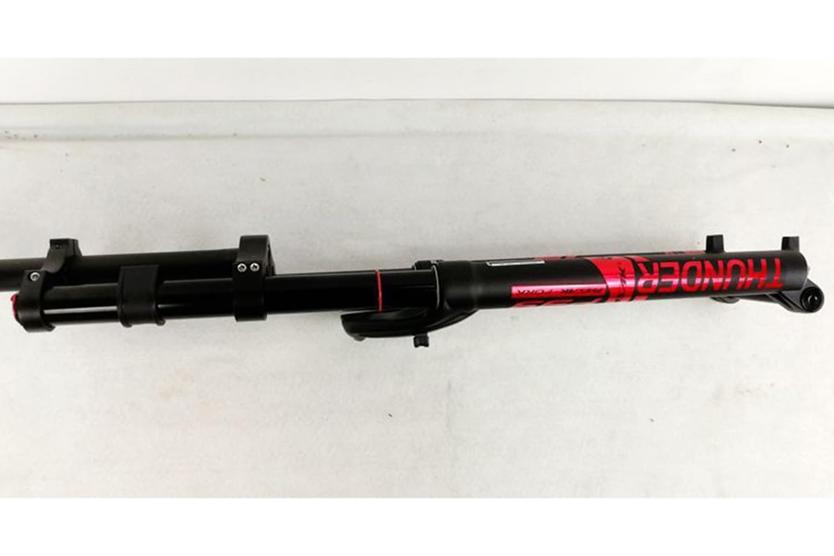 Horquilla de suspensión para Bicicleta de montaña de 27,5 y 29 Pulgadas, Horquilla Delantera para MTB, Recorrido de 160 mm, Tubo de dirección sin Rosca de 28,6 mm, Eje pasante de