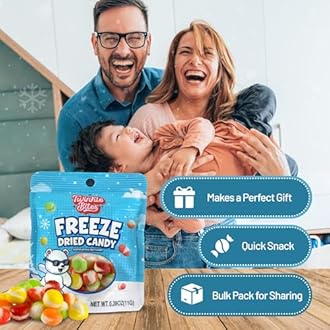 39 Pack Valentines Day Freeze Dried Candy- 10 Pcs Per Bag - Bulk Valentines Love Candy, 5 Flavors Great Use, For Party Favor, Classrooms Partys, Goodie Bags