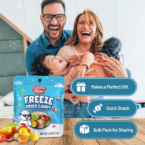 39 Pack Valentines Day Freeze Dried Candy- 10 Pcs Per Bag - Bulk Valentines Love Candy, 5 Flavors Great Use, For Party Favor, Classrooms Partys, Goodie Bags