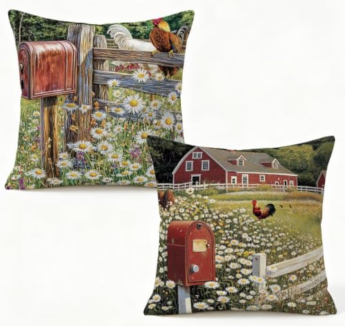 Funda de almohada 50 x 50 juego de 2 cojines sofa antidesgaste 2