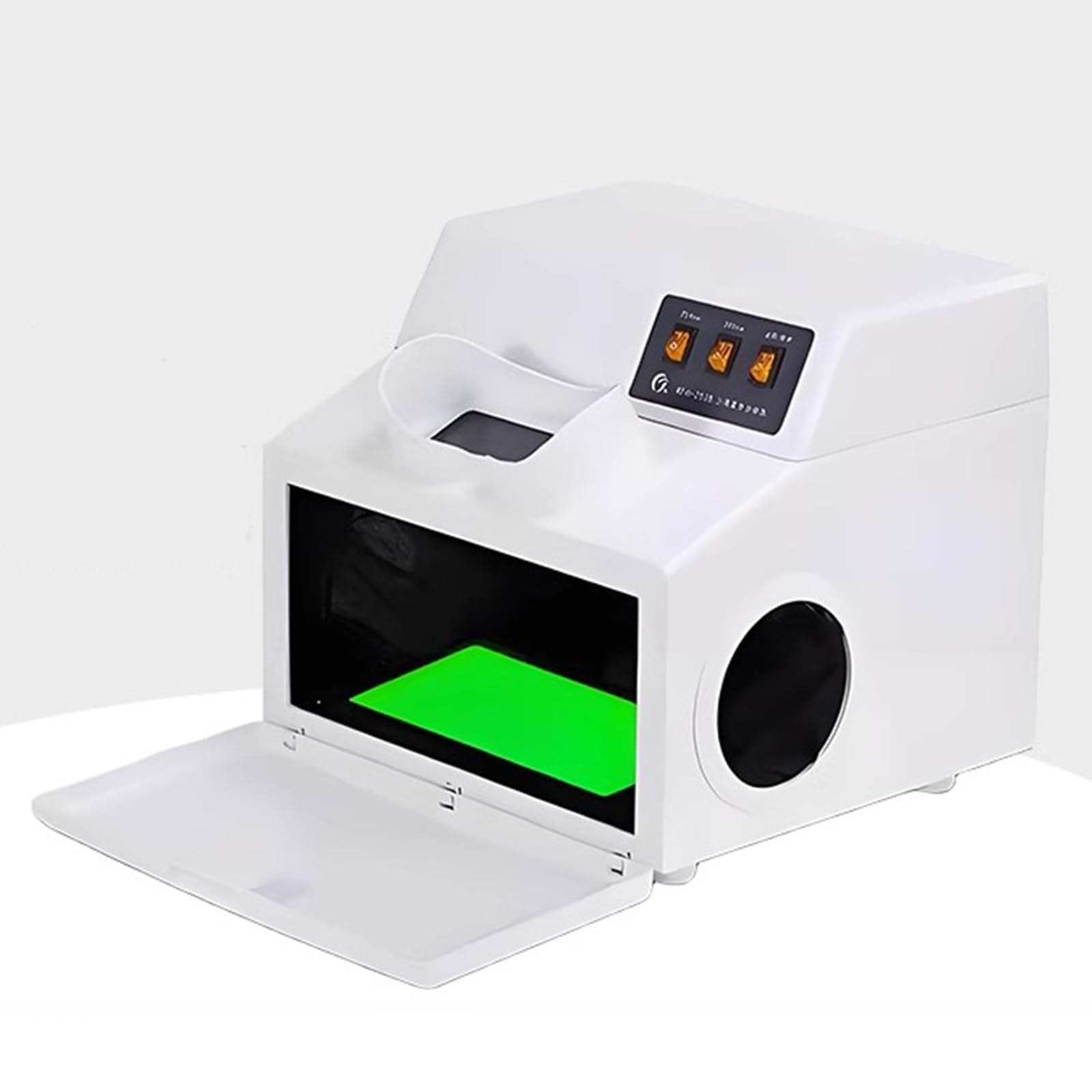 UV Ultraviolet Analyzer, Dark Box for Product Testing, 254nm/365nm Wavelength, UV Lamp Cabinet