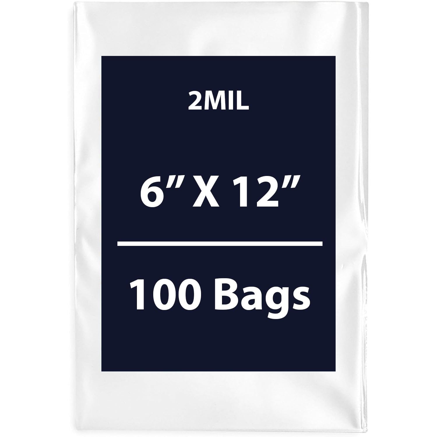 Aviditi PB612 Flat Poly Bags – 20" X 42", 2 Mil Thick, Clear Polyethylene – Pack Of 250 For Shipping, Storage & Protection - View #12