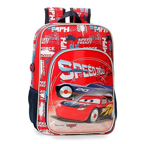 Disney Cars Speed Trails Mochila  38cm  Rojo