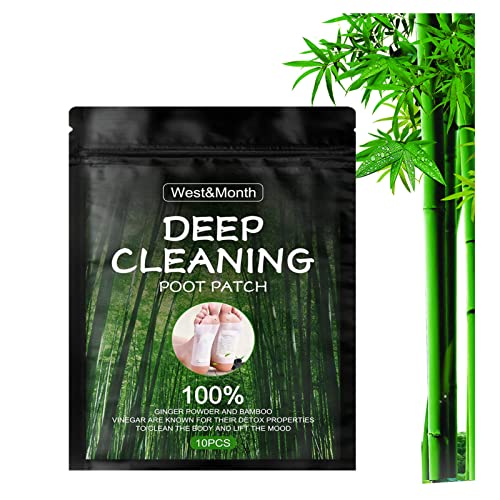 LXYQ Foot Patches and Deep Cleaning Foot Patch, Relieve Stress, Foot Pads That Fit The Foot Patch, Improves Sleep Quality, Natural Cleansing Patches (10 pcs) Cover