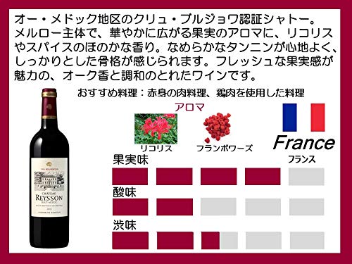 Amazon.co.jp: シャトー・レイソン [ 2014 赤ワイン ミディアムボディ