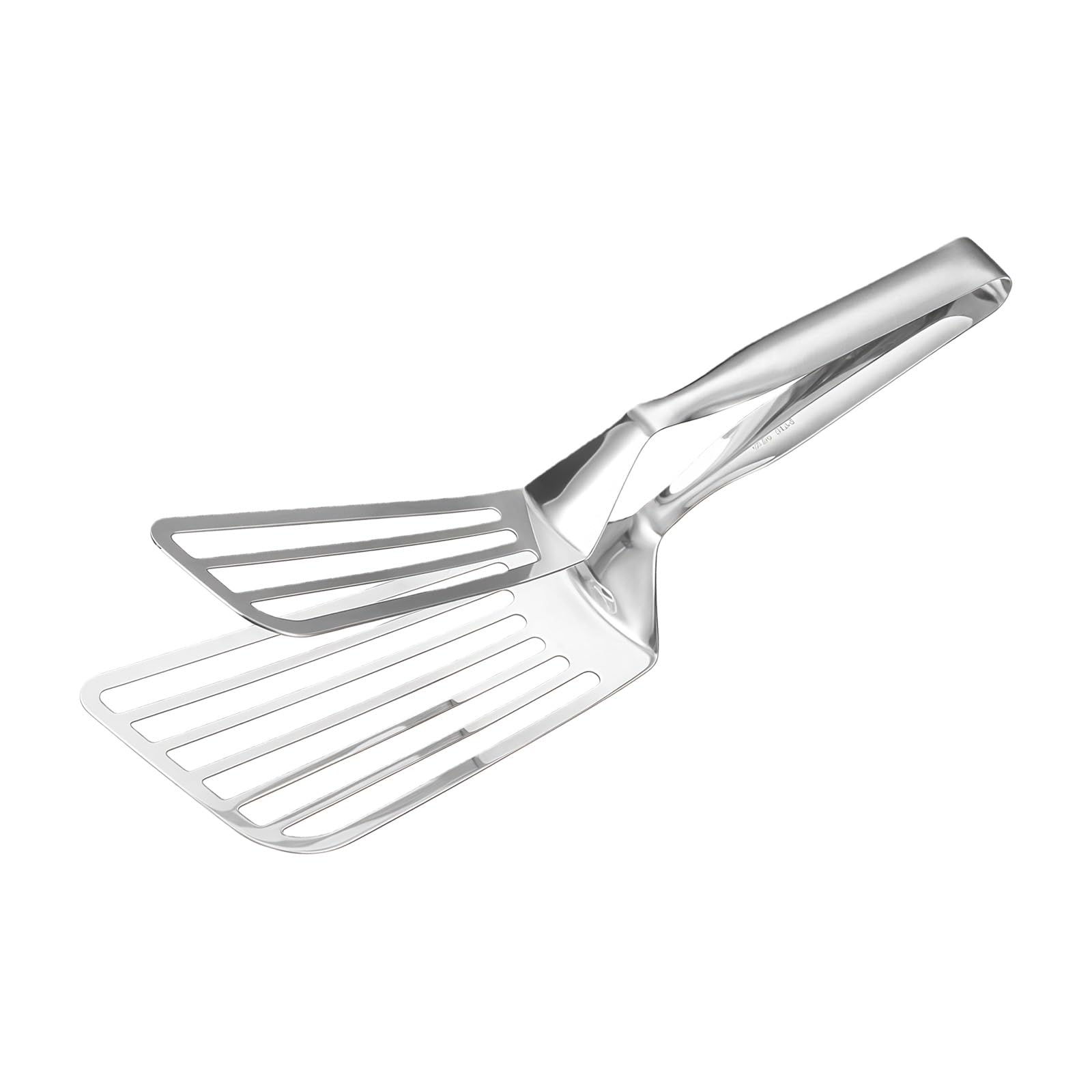 Tsophreniq Multifunctional Kitchen Clamp Spatula Tongs Handling Flipping Fish Steak Bread BBQ Use Stainless Steel Tongs for Cooking