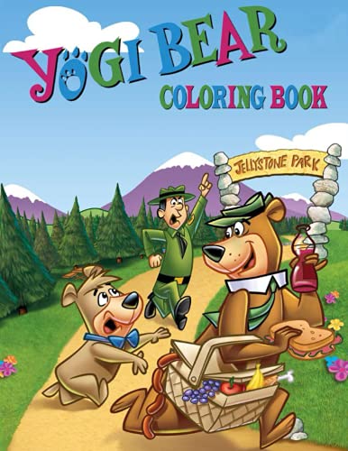 Yogi Bear Coloring Book: Yogi Bear Coloring Book for Kids