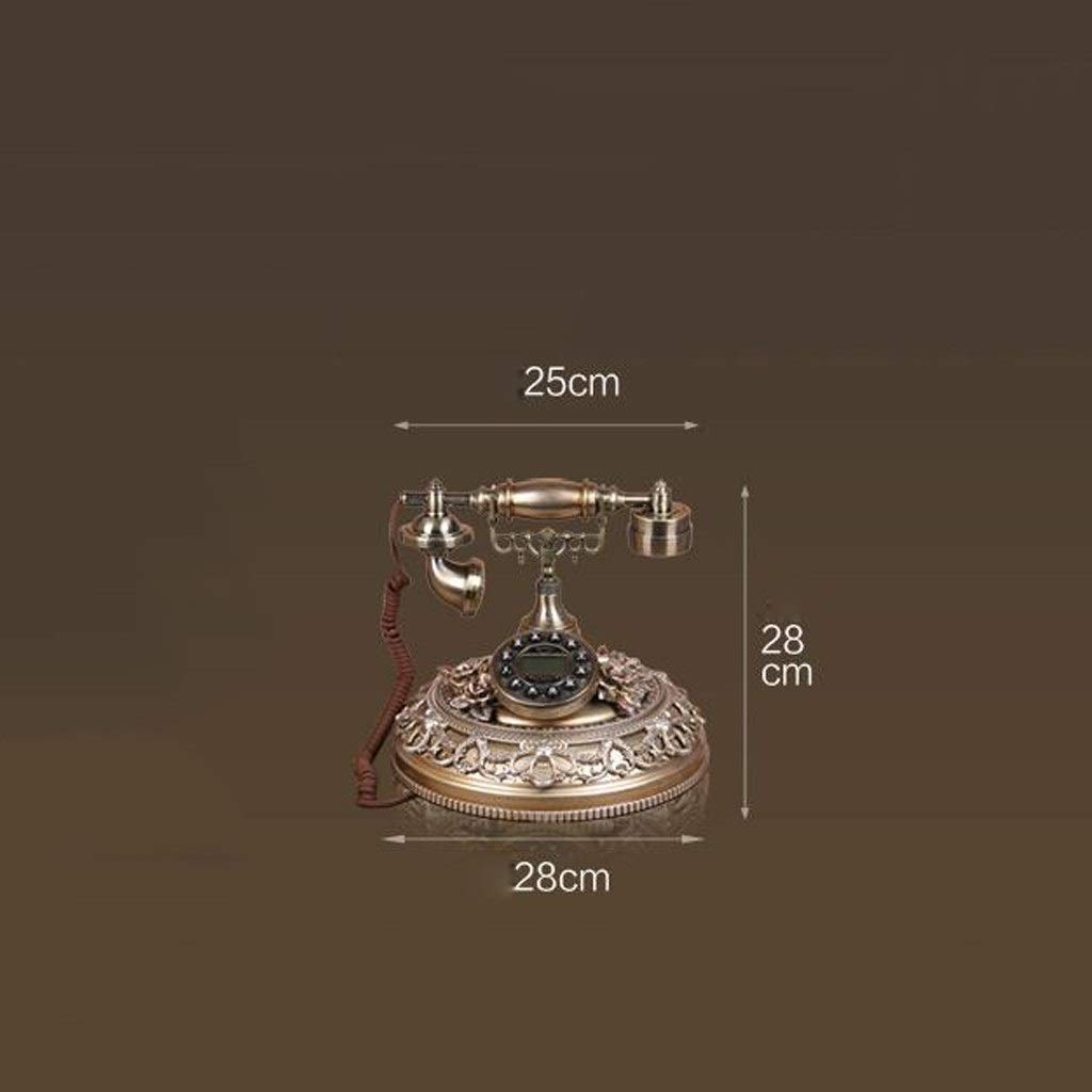 Telefon stacjonarny w stylu europejskim dla gości Telefon stacjonarny do domu Sypialnia Kreatywny telefon retro