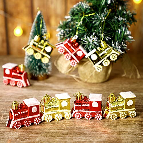 Suspension train de Noël incassable pour décorer un sapin sans risque - 8