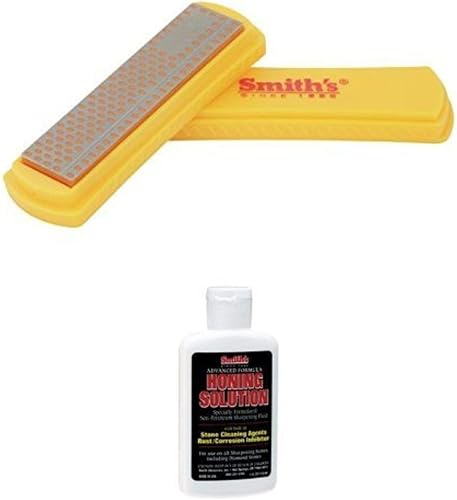 Smith's 50447 Piedra afiladora de diamante de 4 pulgadas más solución adicional Hon disponible en Yaxa Venezuela