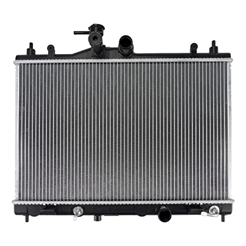 Image of PHILTOP Aluminum Car Replacement Radiator Compatible with 2007-2012 Versa 1.8L, 2012 Versa 1.6L CU13002