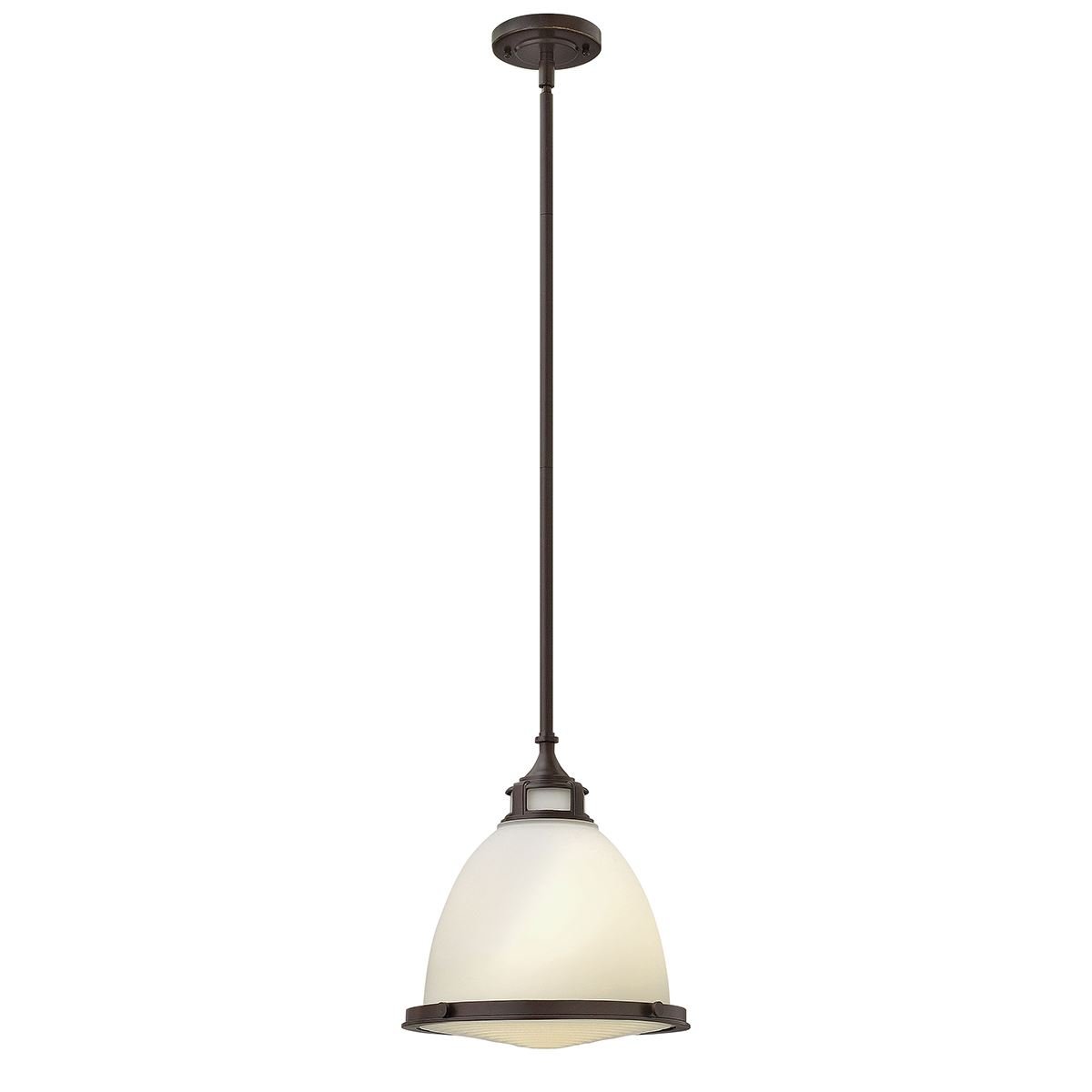 Amelia 1 Light Mini Pendant Finish: Buckeye Bronze, Size: Medium