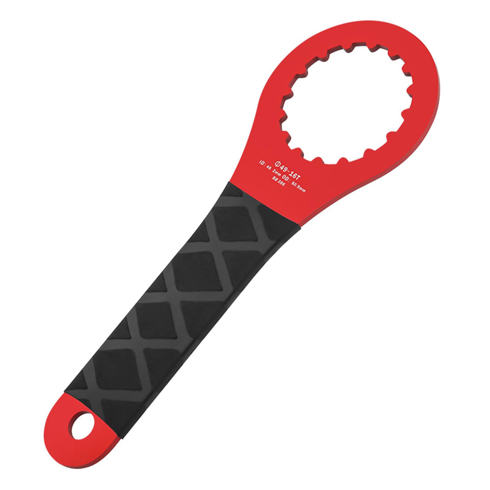 Msioytog S Aluminum Alloy Bicycle Crankset Wrench Tool With Rubber Grip Cycling Repair Maintenance Bicycle Bottom Bracket Aluminum Alloy Cycling Panner Bike Maintenance Repair