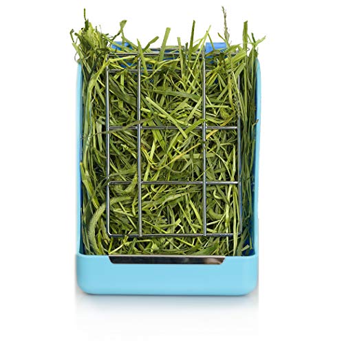 Calpalmy 2-Pack Hay Feeder For Rabbits, Guinea Pigs, And Chinchillas - Minimize Waste And Mess With 5 1/2" X 3" X 7 3/8" Hanging Alfalfa And Timothy Hay Dispenser #TOP1