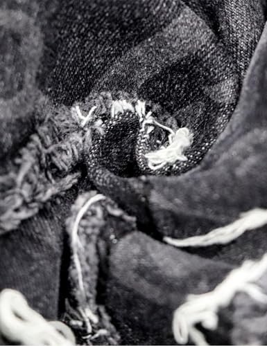 CosTribe Men's Stacked Jeans Slim Fit Ripped Jeans Destroyed Straight Denim Pants Harajuku Hip Hop Trouser Streetwear3