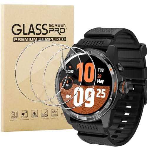Compatibilità: Questa pellicola protettiva in TPU antigraffio è solo per TicWatch Atlas Smartwatch. Assicurarsi che lo schermo sia pulito e privo di polvere prima di applicare la pellicola protettiva