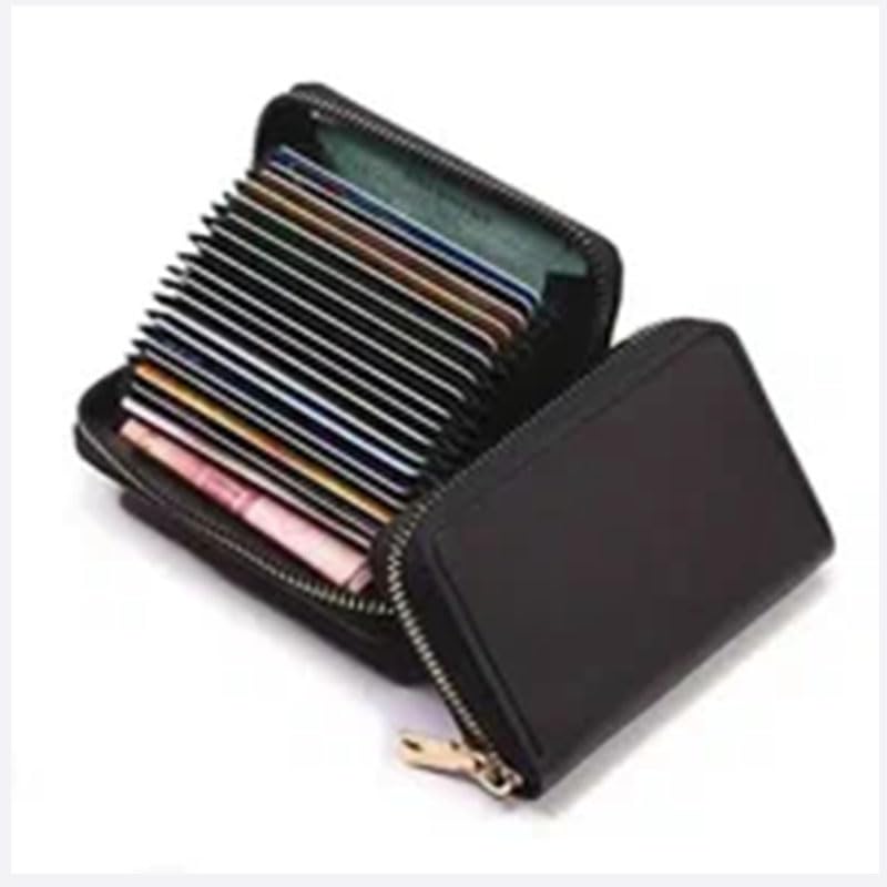 vruchika Leather Card Holder Wallet for Men & Women, 14 Card Slot, ATM Credit and Debit Cards-picture-32