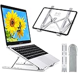 Comsoon Laptop Stand, Adjustable Portable Laptop Holder for Desk, Cooling Aluminum Ventilated...