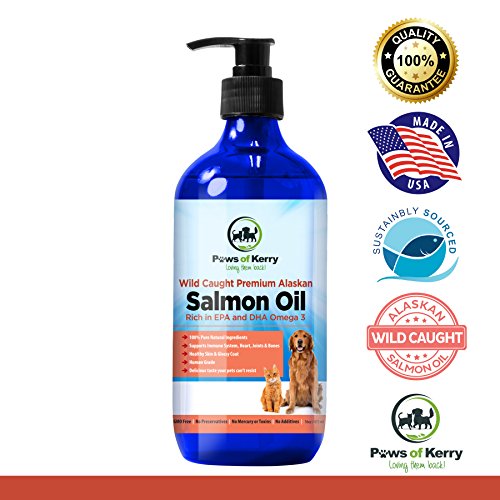 Buy 1 Premium Wild Caught Alaskan Salmon Oil for Dogs & Cats. Omega 3