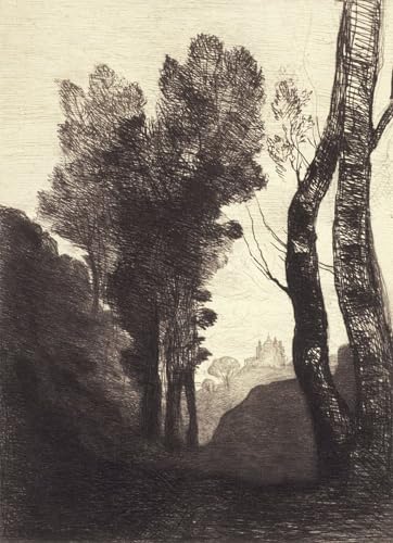Peinture Poster Impression d'Art Moderne Corot Finition Premium