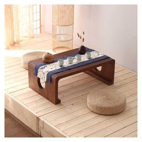 Table basse japonaise pliante pour optimiser les petits salons