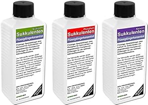 Kakteengarten Profi Flüssigdünger Set mit 3 Düngern