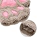 Arshiner Women Cat Bear Paw Claw Soft Winter Gloves
