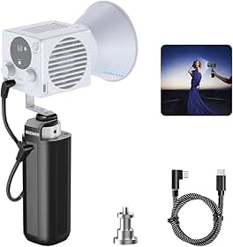 Basics Ph74e Power Battery Grip 74Wh – Punho de Bateria Recarregável para Energia Portátil, Autonomia Estendida e Mobilidade em Vídeo e Fotografia, ideal para Iluminação e Acessórios Compatíveis