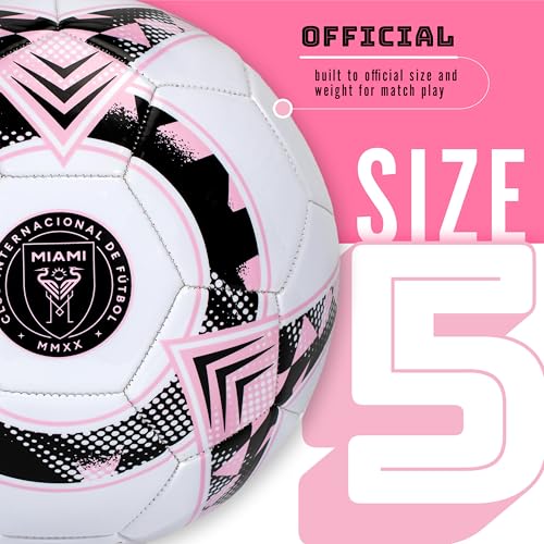 Image of Franklin Sports Official MLS Team Soccer Balls - Official Size 5 Soccer Balls - Regulation Size + Weight Soccer Ball for Kids + Adults - Boys + Girls Soccer Ball - Air Pump Included