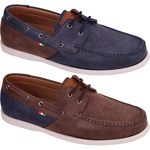 D555, Scarpe da Barca Uomo