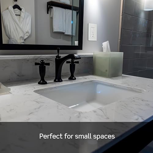 Vista 88 de Leviton GFCI - Toma de corriente resistente a la intemperie, 15 amperios, autocomprobación, no resistente a manipulaciones con luz indicadora LED