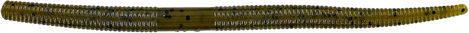 Yamamoto Custom Baits 5" Thin Senko Soft Stick Bait, 10-Pack, Bass Fishing Soft Plastic Lure, Multiple Colors