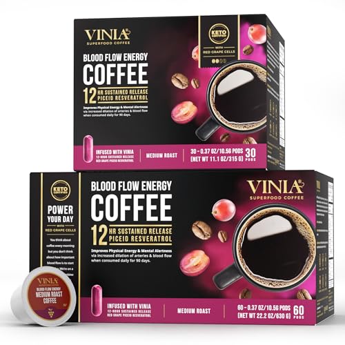 VINIA Coffee Super Bundle. Superfood Coffee 30 Pack Plus 60 Pack.