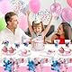 Chukua Pappteller Kindergeburtstag Deko Mädchen- Geburtstag Geschirr Tableware Set Geburtstagsdeko Partygeschirr Party Supplies Deko Tischdecke Servietten Teller Tassen Partyzubehör für 10 Gäste