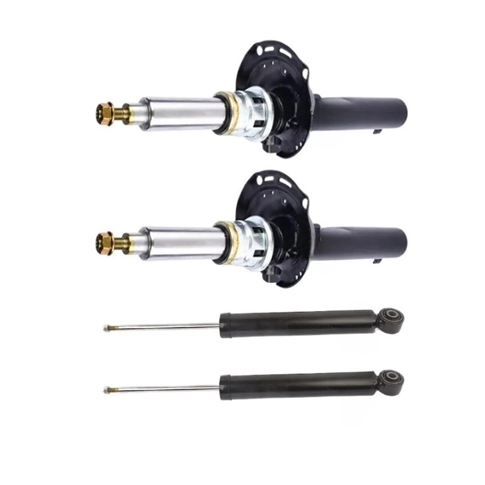 Ammortizzatori anteriori e posteriori da 4 pezzi compatibili for Audi TT TTS MK2 Quattro 2006 2007 2008 2009 2010 2011 2012 2013 2014 2 porte 8J0413029D 8J0513025E 8J0513030