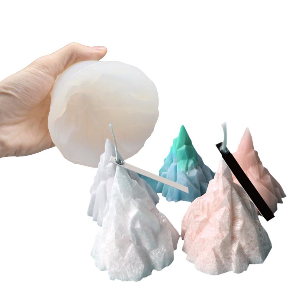 3D Eisberg Silikonform – Flexibel & Antihaftend Für Mousse, Schokolade, Seife Oder Harz, BPA-frei & Spülmaschinenfest