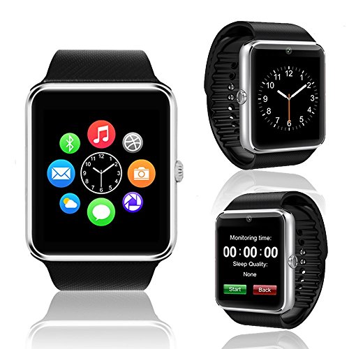 Indigi Innovative GT8 Gear Bluetooth Smartwatch Wireless Phone Caller ID Camera LG