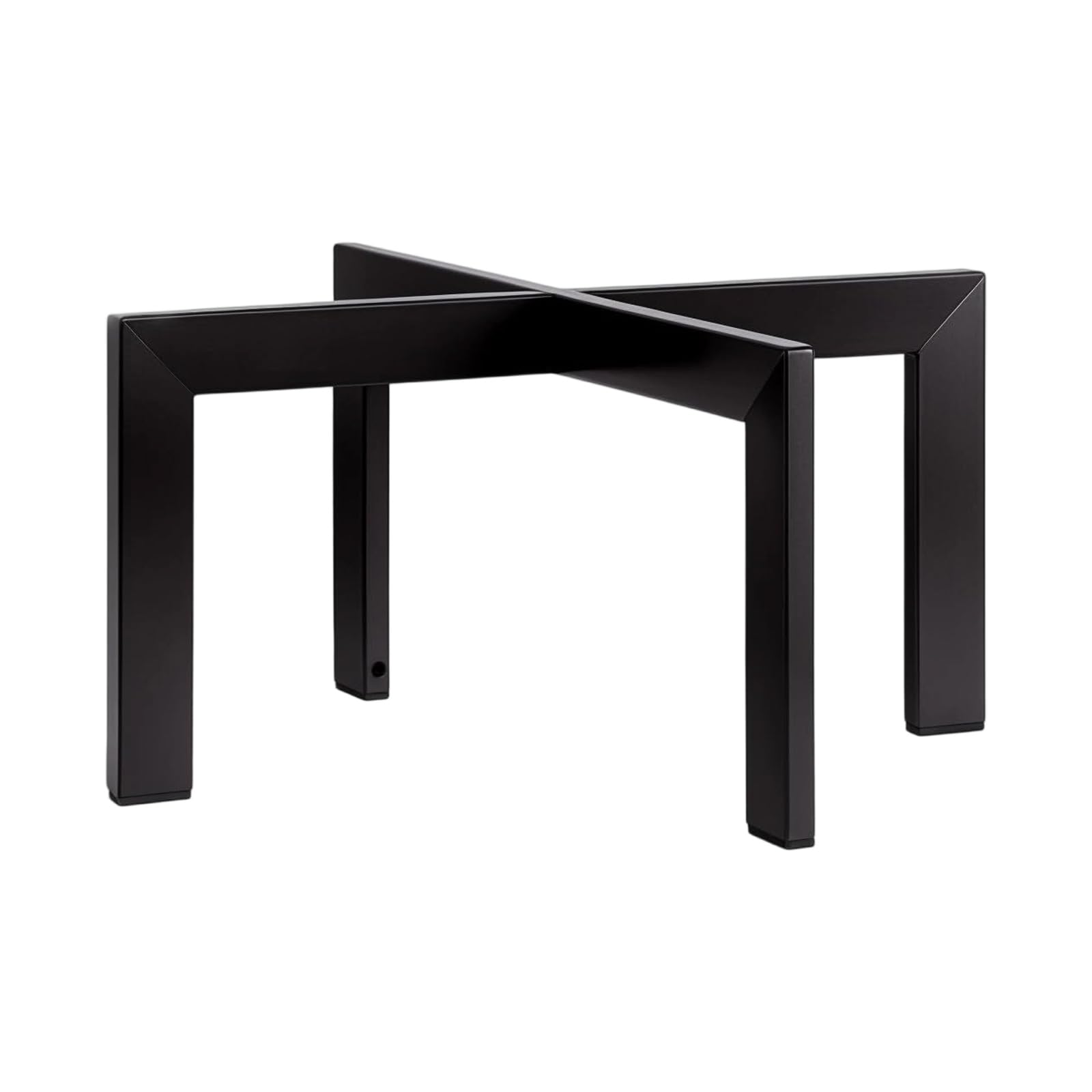 Support plante fer intérieur réglable pour stabiliser les grands pots lourds