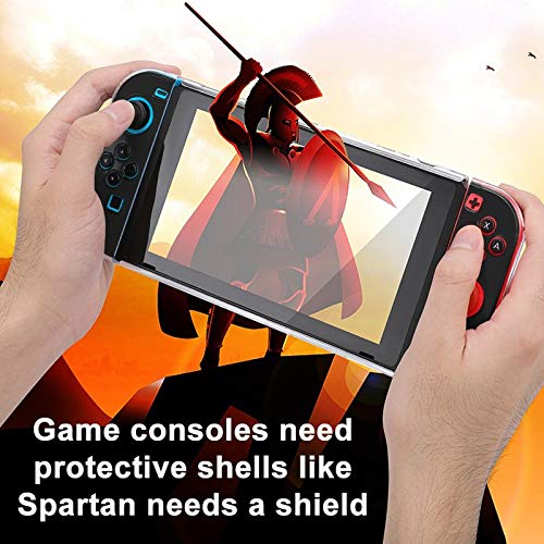 SUPNON Switch Case Compatible with Nintendo Switch Games Protective Hard Carrying Cover Case for Nintendo Switch Console Joy Con Controlle - Sewing Machine Pattern Brown Design13556