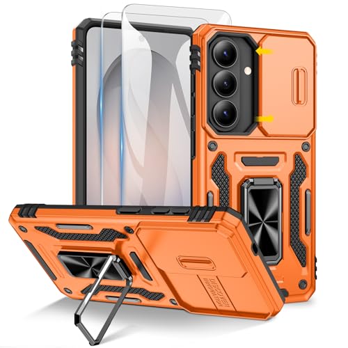 Doeshine Coque pour Samsung Galaxy S26, 2 Protecteurs D'écran, et Anneau Béquille, [ 360°...
