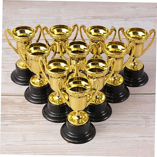 ibasenice 60 Pçs Troféu Decoração Halloween Miniaturas Medalhas De Futebol Prêmio Modelo Troféu Beis