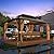 YOLENY 12' x 16' Hardtop Gazebo with Galvanized Steel Double Roof, Aluminum Pergolas Frame, Curtains and Netting Included, Metal Outdoor Gazebos for Garden, Patios, Lawns, Parties
