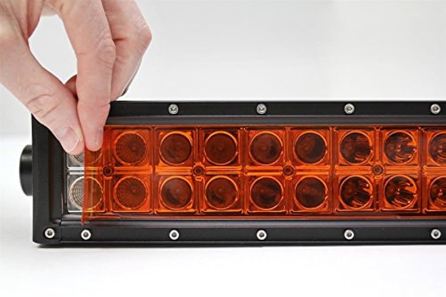 Amazon.com: Lamin-x One 2 x 4 Amber Universal LED Film Cover