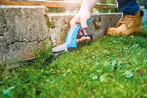 Foto von CELLFAST Grasschere Einhändige Gartenschere Zum Trimmen Der Graskanten Rutschfester Griff Konstante Schnitthöhe Klinge 13 cm Antihaftbeschichtet