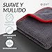 Glart 443TP Gamuzas versátiles para coches, Gris (Anthracite), 40 x 40 cm,...