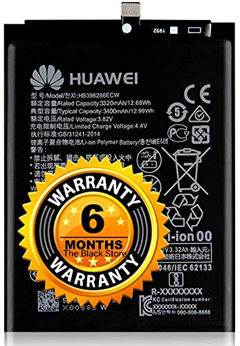 The Black Store HB396286ECW Battery for Huawei Honor 10i, 20i (3400mAh) with 1 Year Warranty