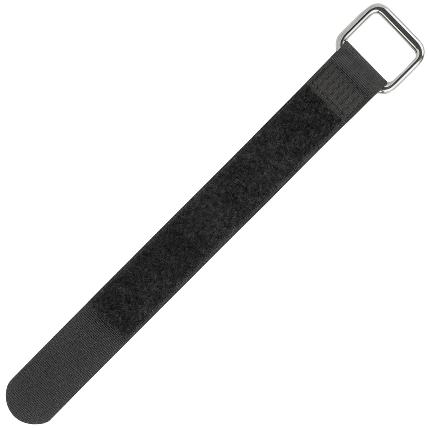 Lumonic 10x fascette in hook+loop 800x38mm incrociate nere