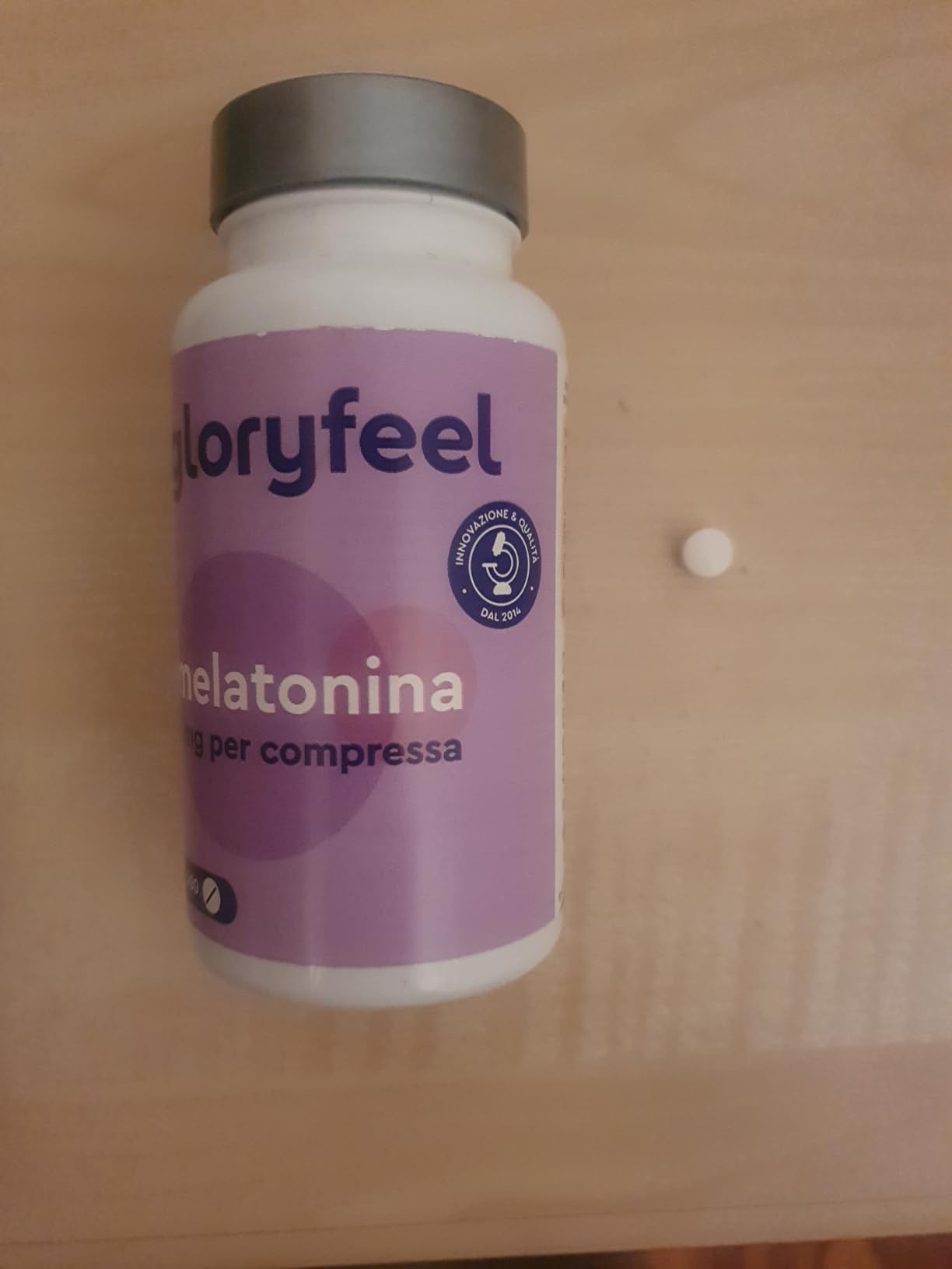 Elatonina Pura, 400 Copresse - Integratore Elatonina Forte Per Dorire Da 1g - Riposare - Foto 12