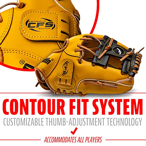 Image of Franklin Sports Field Master Series Baseball Gloves, 11, Right Hand Throw