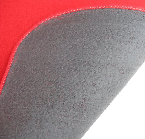 Tapete rojo de área 7'x12' para interior y exterior miniatura 4